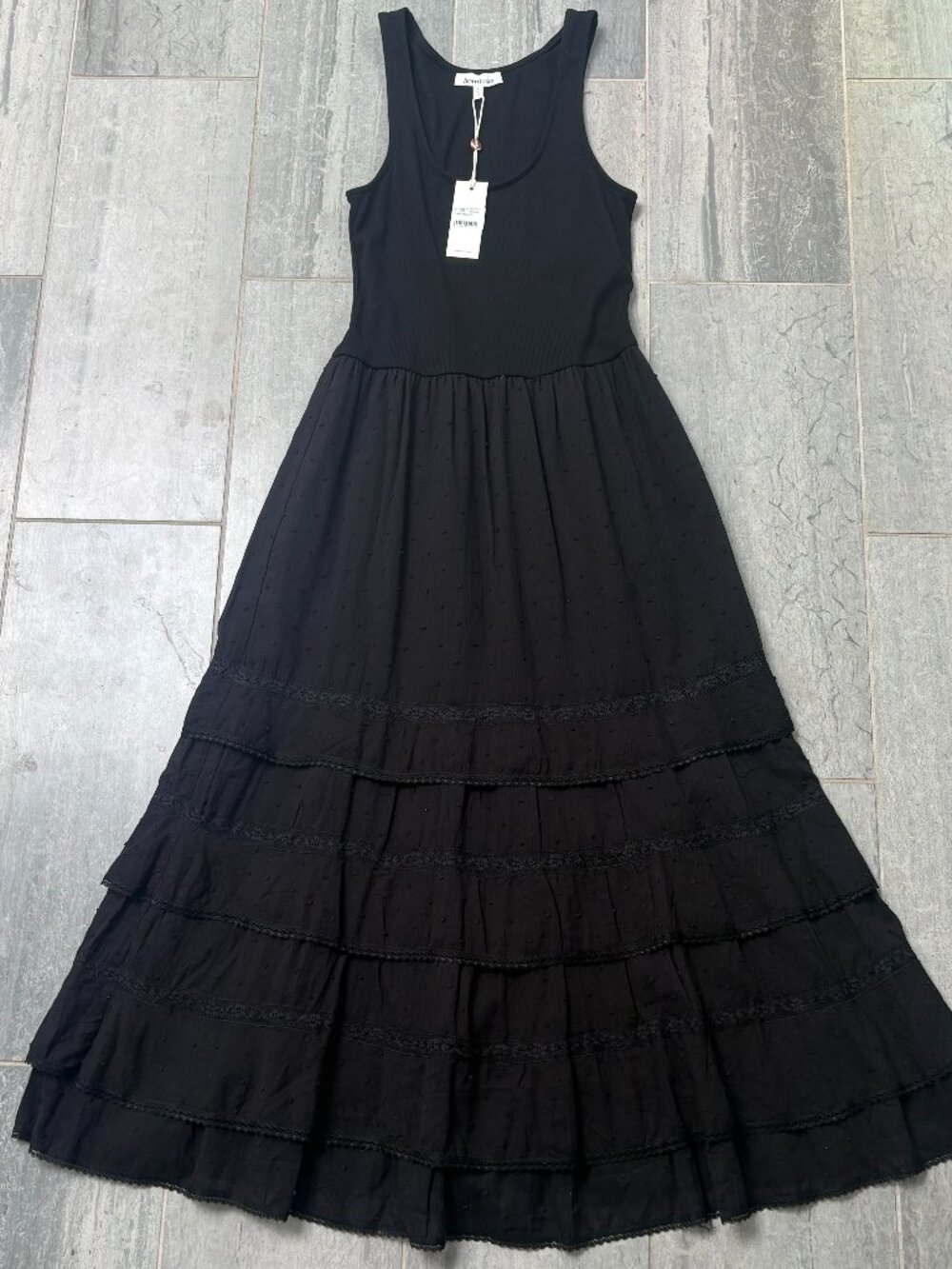 Heartloom Black Maxi Dress